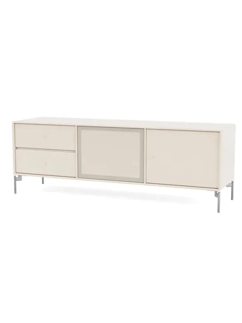 Montana TV & Sound Modul, Octave VI, inkl. ben messing fra> Tv-Borde