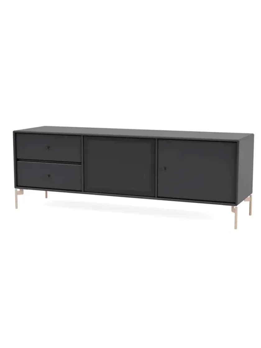 Montana TV & Sound Modul, Octave VI, inkl. ben messing fra> Tv-Borde