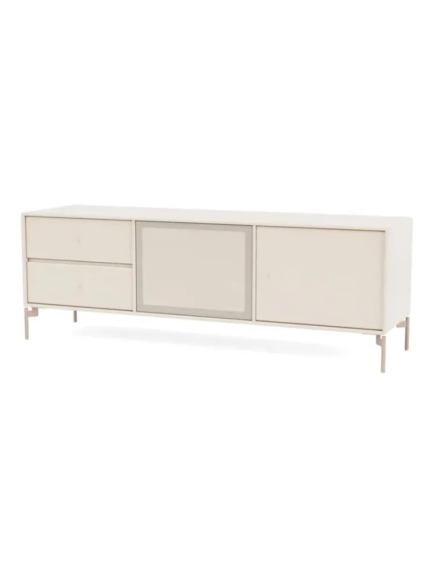Montana TV & Sound Modul, Octave VI, inkl. ben messing fra> Tv-Borde