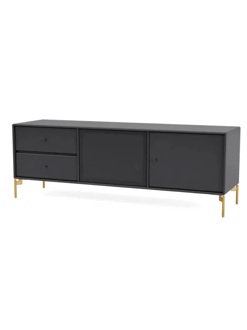 Montana TV & Sound Modul, Octave VI, inkl. ben messing fra> Tv-Borde