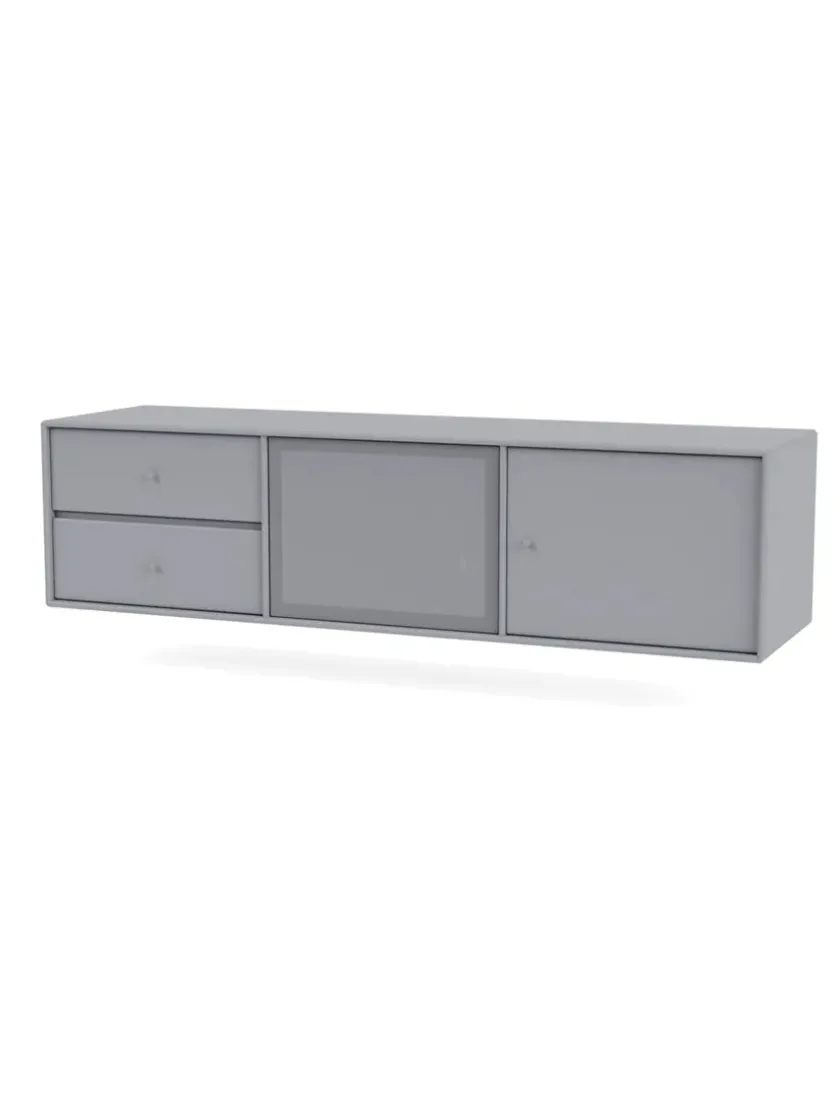 Montana TV & Sound Modul, Octave VI, inkl. ben messing fra> Tv-Borde