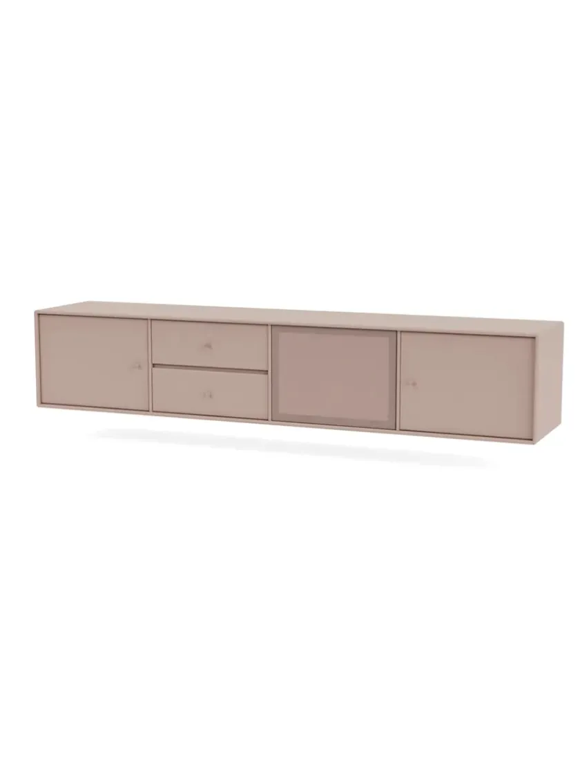 Montana TV & Sound Modul, Octave VI, inkl. ben messing fra> Tv-Borde
