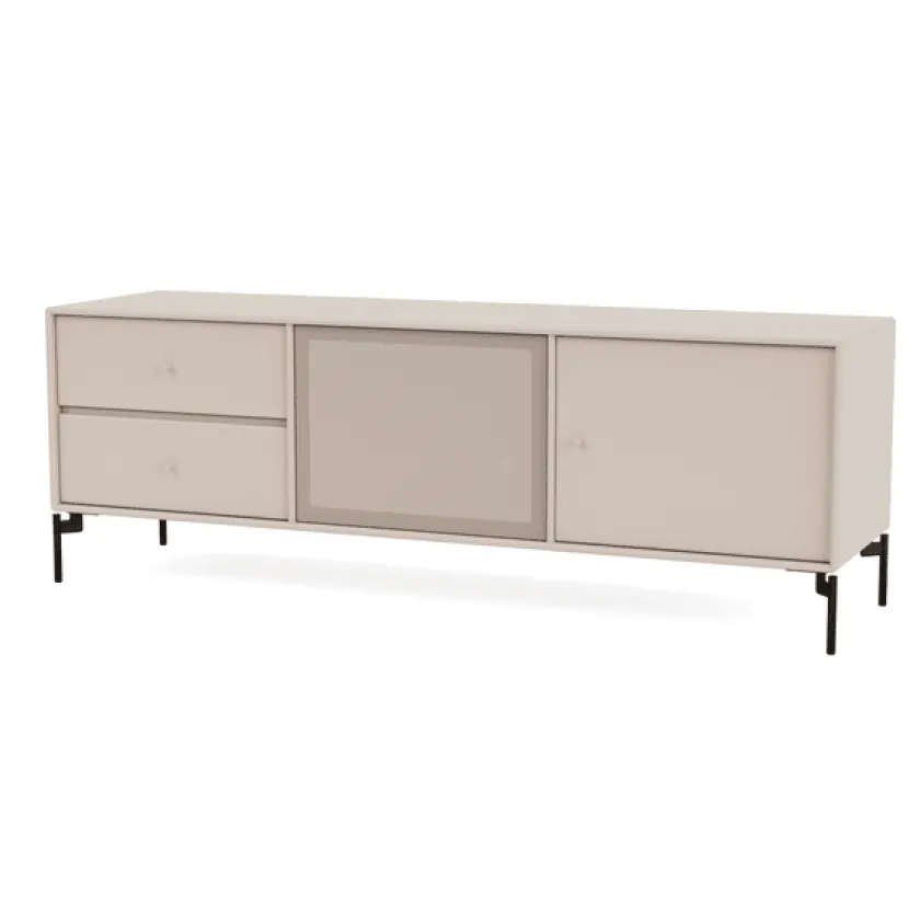 Montana TV & Sound Modul, Octave VI, inkl. ben krom fra> Tv-Borde