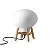 FDB Møbler U6 Mini Hiti Bordlampe, opalt glas/eg fra> Spots