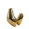 Hein Studio Unity Candleholder, gold fra> Lysestager