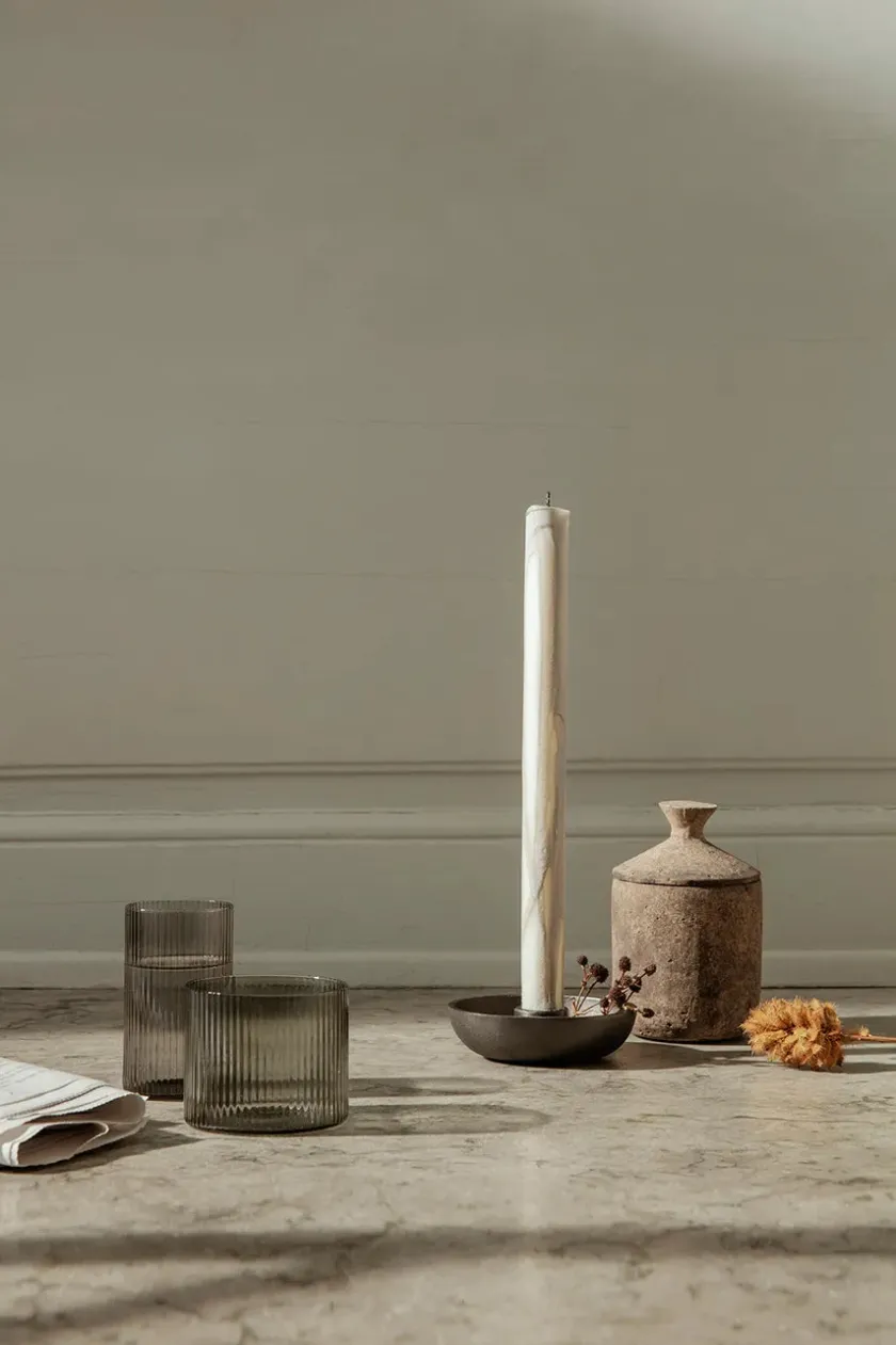 Ferm Living Ura duftlys, Red Sienna fra> Håndsæber Og Håndcremer|Stearinlys