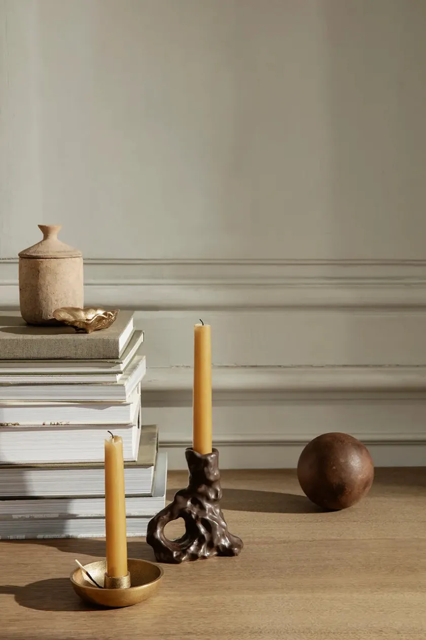 Ferm Living Ura duftlys, Red Sienna fra> Håndsæber Og Håndcremer|Stearinlys