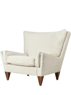 GUBI V11 Lounge Chair, smooth leather cream fra><noscript><img width=
