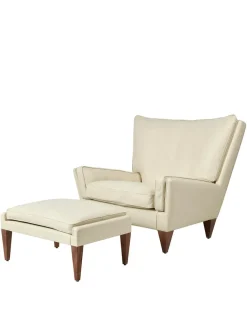 GUBI V11 Ottoman, smooth leather coffee fra><noscript><img width=