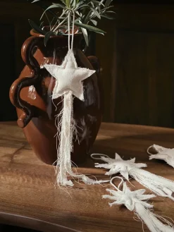 Ferm Living Vela Star Ornaments, sæt á 4 stk. fra> Juletræspynt