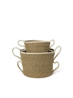 Ferm Living Verso Baskets, sæt á 2 stk. fra><noscript><img width=