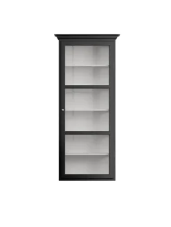 Lindebjerg Design Væghængt Vitrineskab Classic V4, hvid fra><noscript><img width=