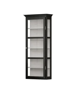 Lindebjerg Design Væghængt Vitrineskab Classic V4, hvid fra><noscript><img width=