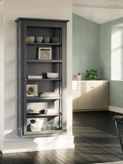 Lindebjerg Design Væghængt Vitrineskab N4, green fra><noscript><img width=