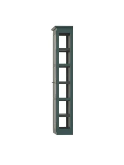 Lindebjerg Design Væghængt Vitrineskab N4, light oak fra><noscript><img width=