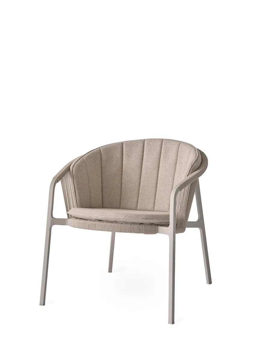 Vipp 712 Lagrasse Lounge Chair inkl. sædehynde fra> Havestole