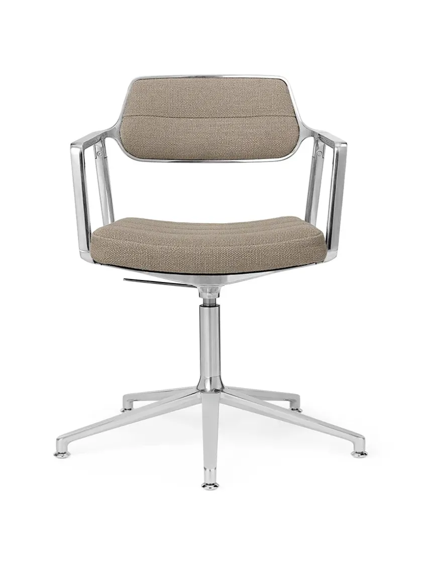 Vipp 453 Swivel+ Chair, bosco grøn læder fra> Kontorstole