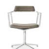Vipp 452 Swivel Chair, dark sand fra> Spisebordsstole