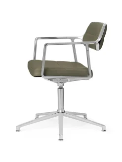 Vipp 453 Swivel+ Chair, dark sand tekstil fra><noscript><img width=