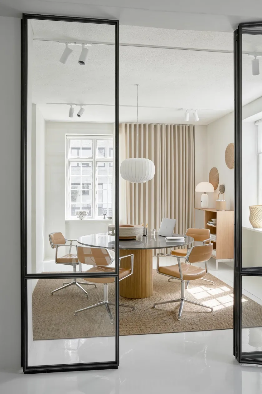 Vipp 453 Swivel Chair fra> Spisebordsstole