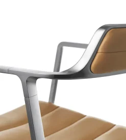 Vipp 452 Swivel Chair m/hjul, bosco grøn læder fra><noscript><img width=