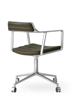 Vipp 452 Swivel Chair m/hjul, camel læder fra><noscript><img width=