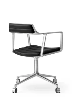 Vipp 452 Swivel Chair m/hjul, camel læder fra><noscript><img width=