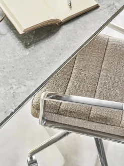 Vipp 453 Swivel+ Chair m/hjul, camel læder fra><noscript><img width=