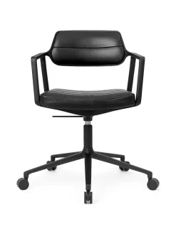 Vipp 453 Swivel+ Chair m/hjul, camel læder fra><noscript><img width=