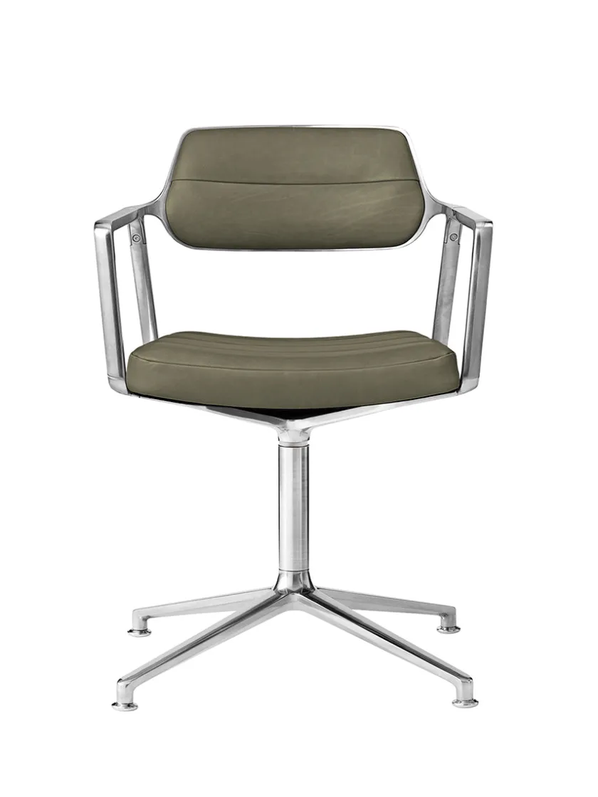Vipp 453 Swivel Chair m/hjul fra> Kontorstole