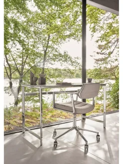 Vipp 453 Swivel+ Chair, sort læder fra><noscript><img width=