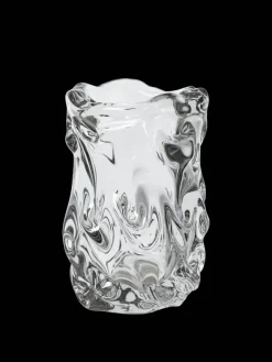 Ferm Living Virelle Vase Clear H24 fra> Gaver Til Hende|Vaser