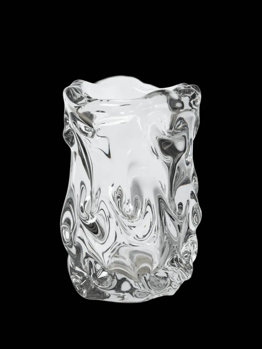 Ferm Living Virelle Vase Clear H24 fra> Gaver Til Hende|Vaser