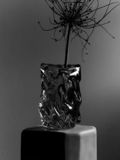 Ferm Living Virelle Vase Clear H24 fra><noscript><img width=