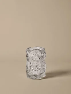 Ferm Living Virelle Vase Clear H24 fra><noscript><img width=