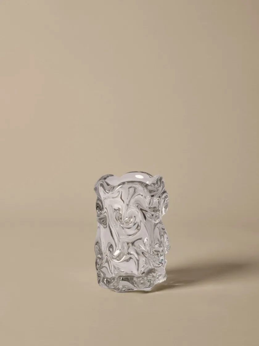 Ferm Living Virelle Vase Clear H24 fra> Gaver Til Hende|Vaser