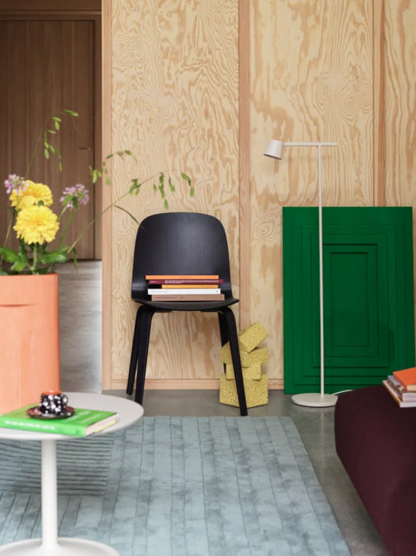 Muuto Visu Chair, wood base fra> Spisebordsstole