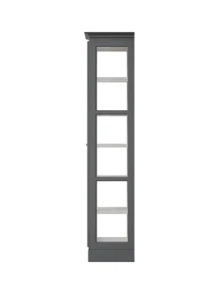 Lindebjerg Design Vitrineskab Classic V1, antracit fra><noscript><img width=