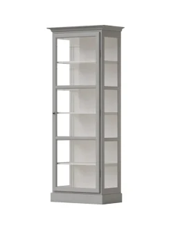 Lindebjerg Design Vitrineskab Classic V1, hvid fra><noscript><img width=