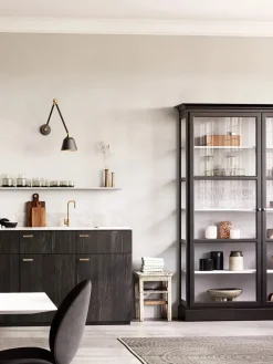 Lindebjerg Design Vitrineskab Classic V2, hvid fra><noscript><img width=