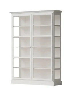 Lindebjerg Design Vitrineskab Classic V2, hvid fra><noscript><img width=