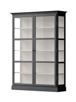 Lindebjerg Design Vitrineskab Classic V2, hvid fra><noscript><img width=