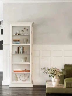 Lindebjerg Design Vitrineskab Classic V1, lys grå fra><noscript><img width=