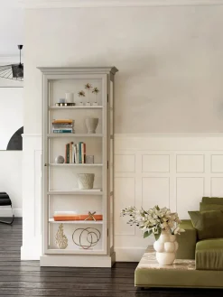 Lindebjerg Design Vitrineskab Classic V1, sort fra><noscript><img width=