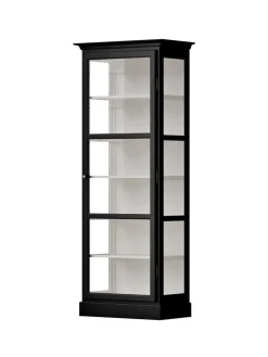 Lindebjerg Design Vitrineskab Classic V1, sort fra><noscript><img width=