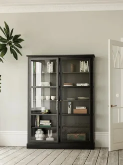 Lindebjerg Design Vitrineskab N2, light oak fra><noscript><img width=