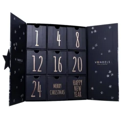 Vondels Adventskalender – Sæt med 9 julekugler><noscript><img width=