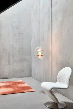 Verpan VP Globe, brushed alu Ø40 cm af Verner Panton><noscript><img width=