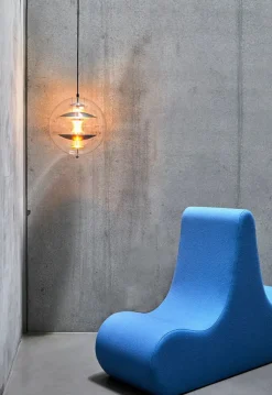 Verpan VP Globe, brushed alu Ø40 cm af Verner Panton><noscript><img width=