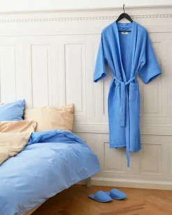 HAY Waffle Badekåbe, dusty blue multi fra><noscript><img width=